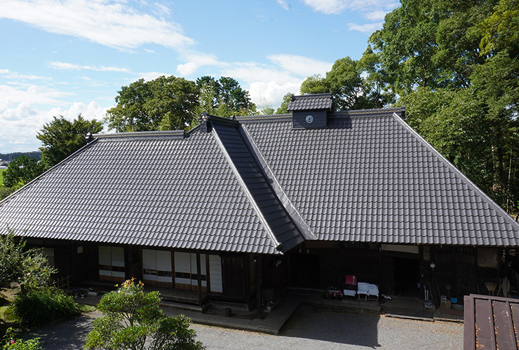 和風金属瓦カナメルーフ 屋根リフォームのカナメ